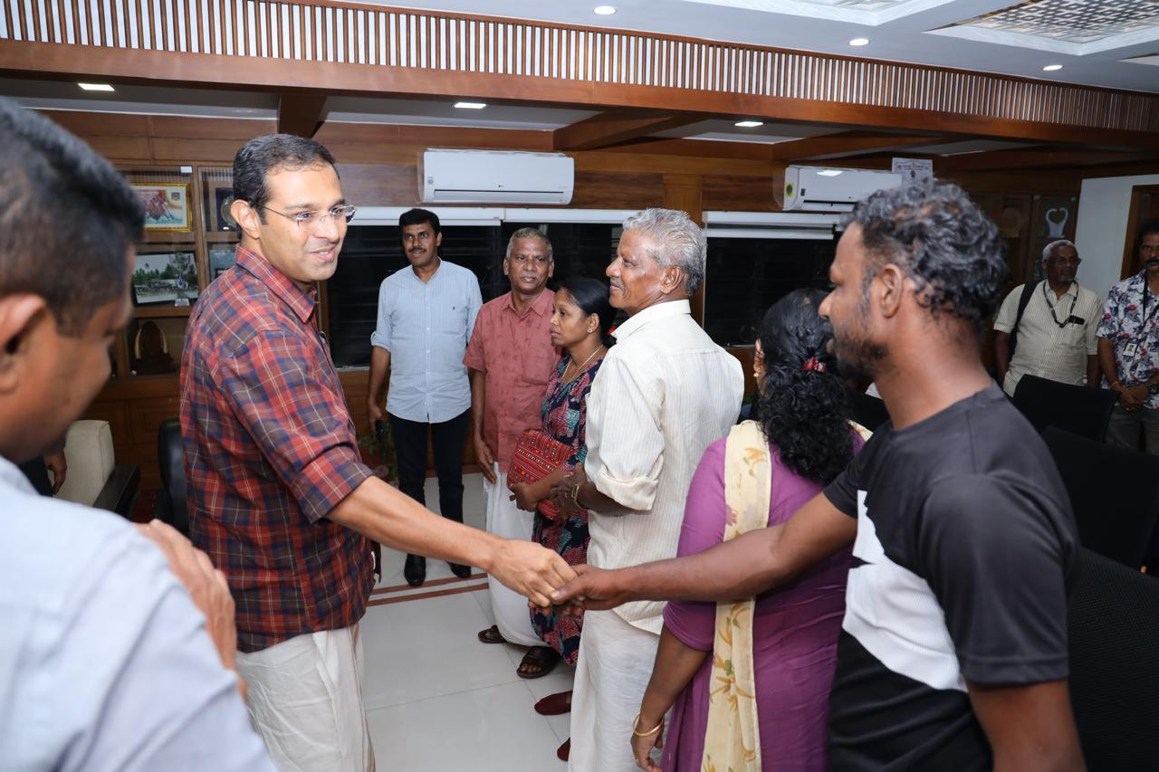 പര്യത്തുകാവ് നിവാസികളെ പെരുവഴിയിലാക്കില്ല:  ഉന്നത വിദ്യാഭ്യാസ മന്ത്രി റോജി എം ജോൺ