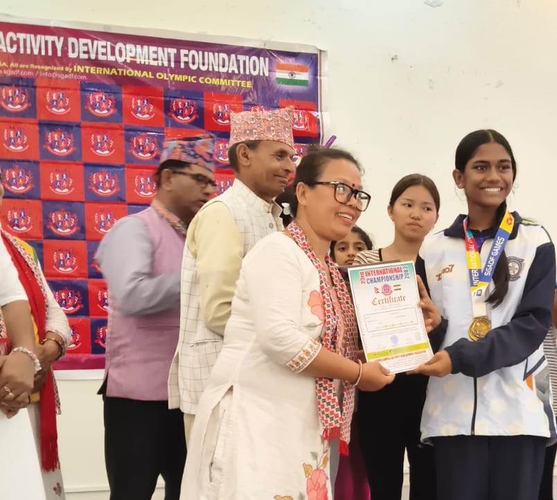 അന്താരാഷ്ട്ര യോഗ: ഇന്ത്യയ്ക്ക് അഭിമാനമായി മലയാളി പെണ്‍കുട്ടി