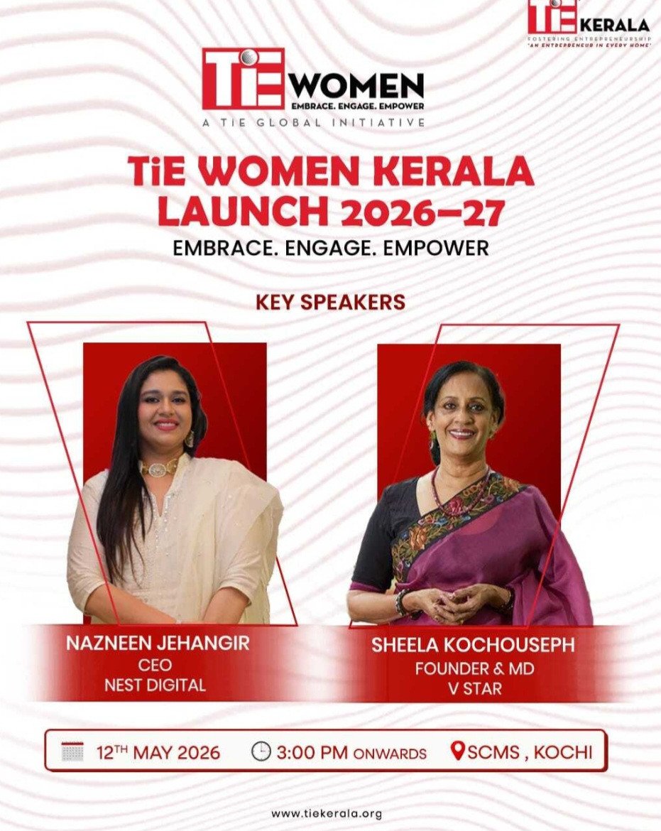 വനിതാ സംരംഭകര്‍ക്ക് ടൈ വുമണ്‍ കേരള ലോഞ്ച് 12ന്