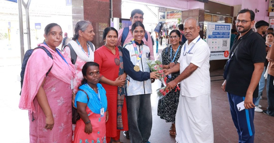 വൈഗ രാജേഷിന് ജൻമനാടിന്റെ സ്വീകരണം