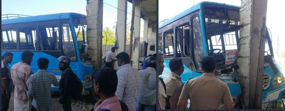 കുമ്പളം ടോൾപ്ലാസയിൽ ബസ് അപകടം; പരിക്കേറ്റ 24 പേരെ വി.പി.എസ് ലേക്‌ഷോറിൽ പ്രവേശിപ്പിച്ചു