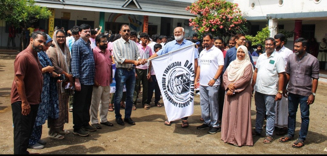 ലഹരിക്കെതിരെ ഒളിമ്പിക് റൺ നടത്തി ദാറുൽ ഉലൂം സ്കൂൾ